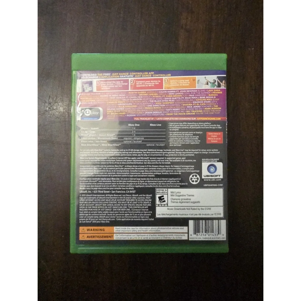 Just Dance 2016 (Microsoft Xbox One, 2015)